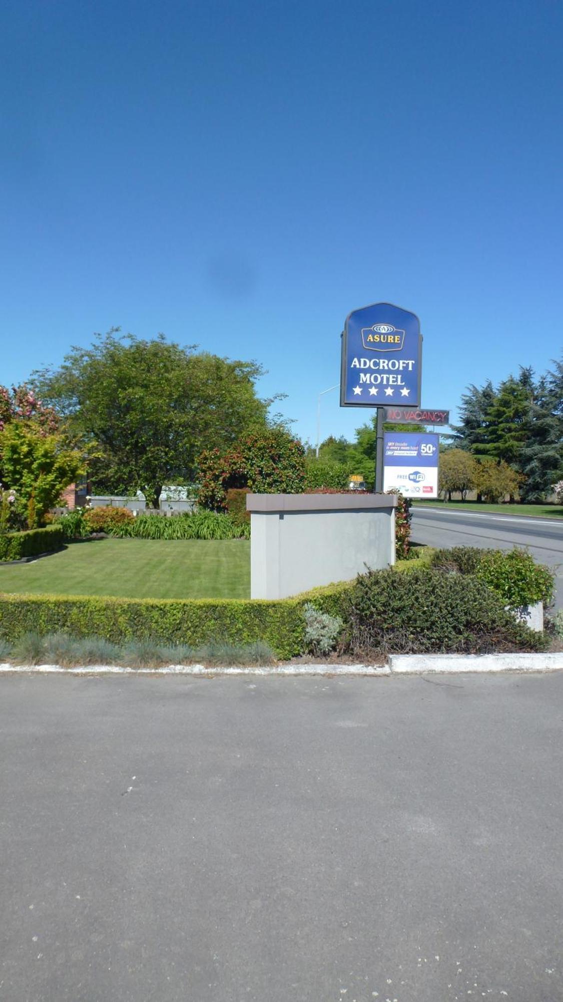 Asure Adcroft Motel Ashburton Dış mekan fotoğraf