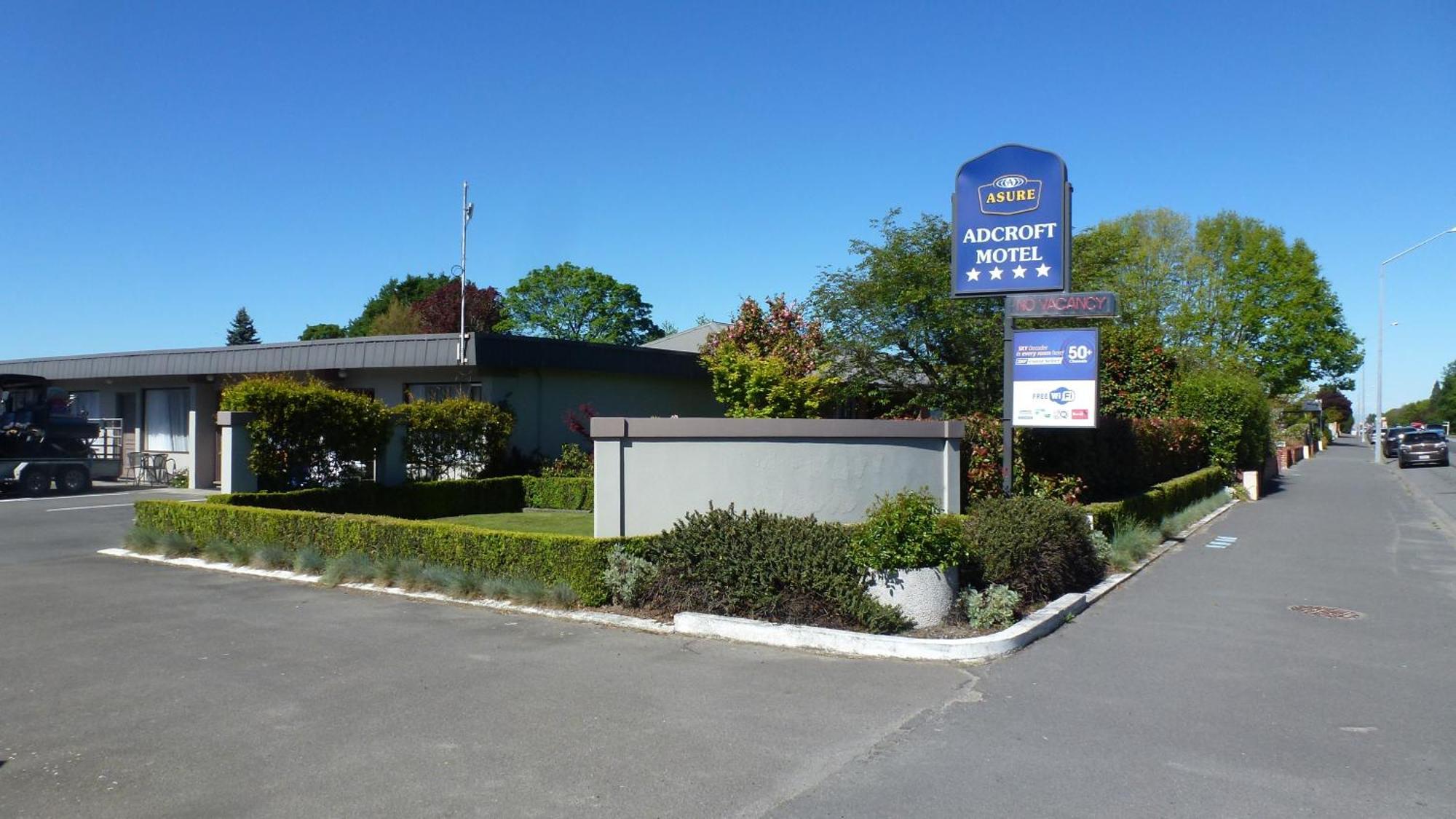 Asure Adcroft Motel Ashburton Dış mekan fotoğraf