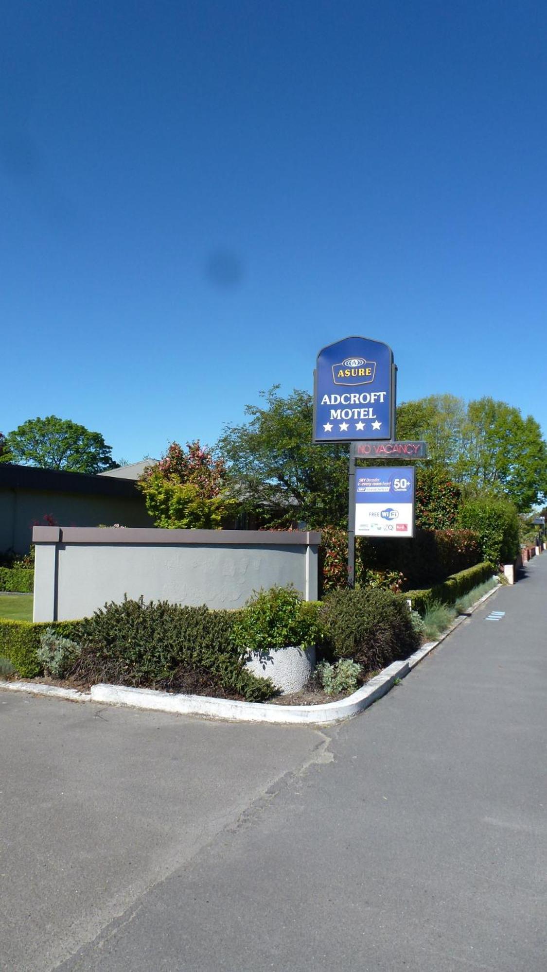 Asure Adcroft Motel Ashburton Dış mekan fotoğraf