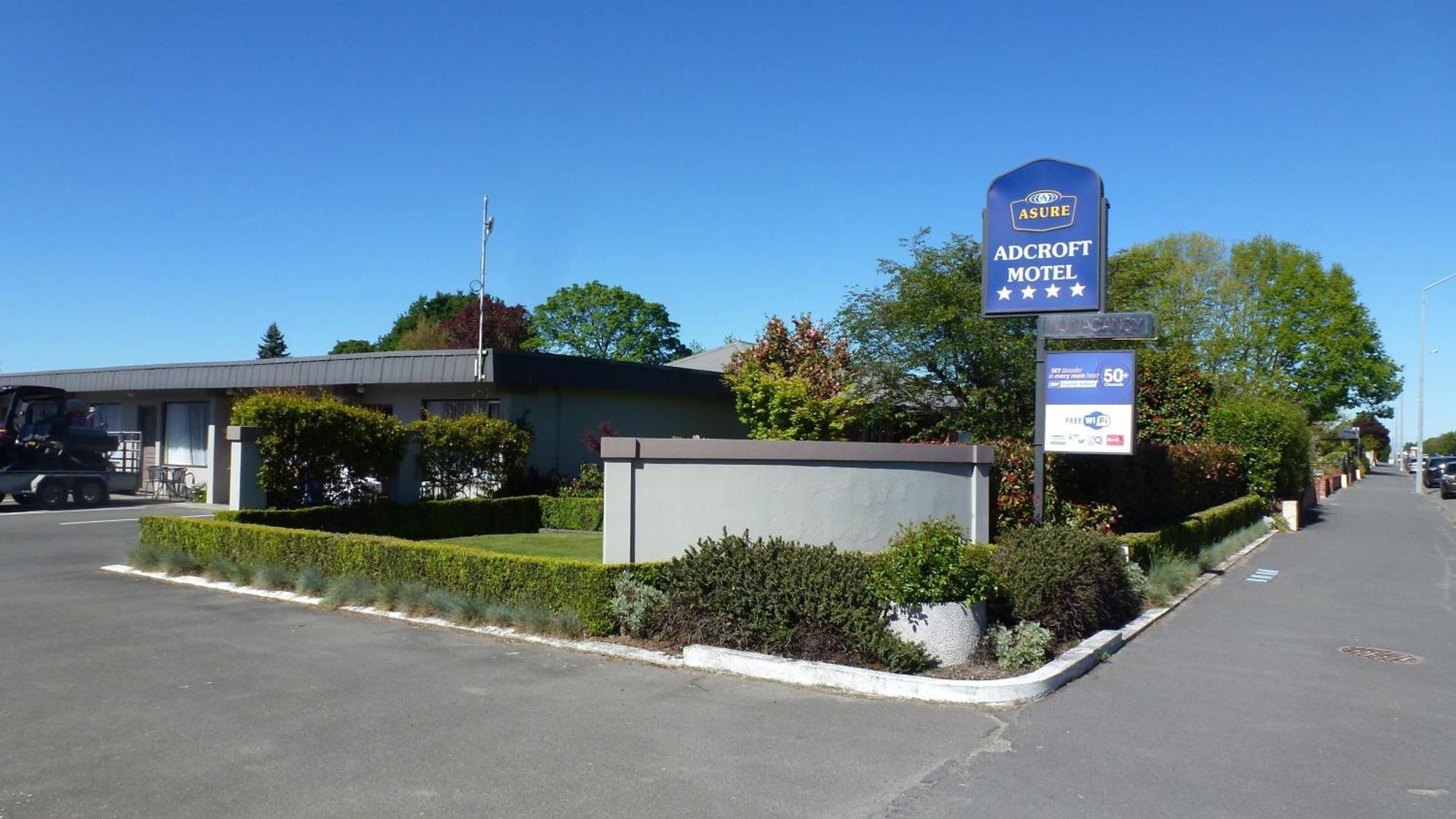 Asure Adcroft Motel Ashburton Dış mekan fotoğraf
