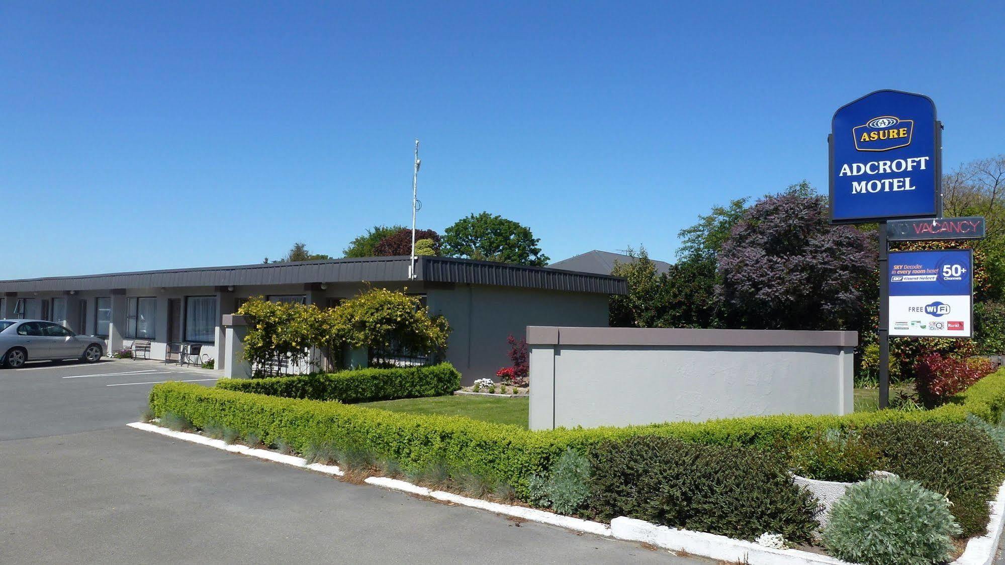 Asure Adcroft Motel Ashburton Dış mekan fotoğraf